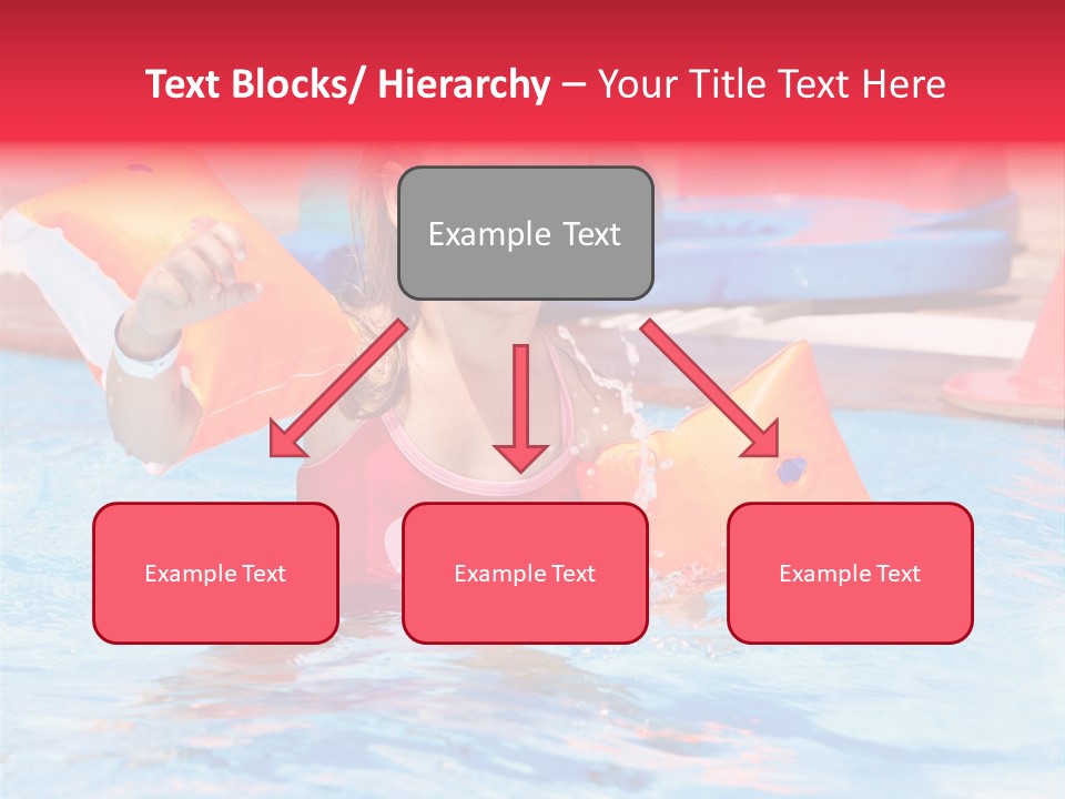 Inflatable Water Sport Lifestyle PowerPoint Template