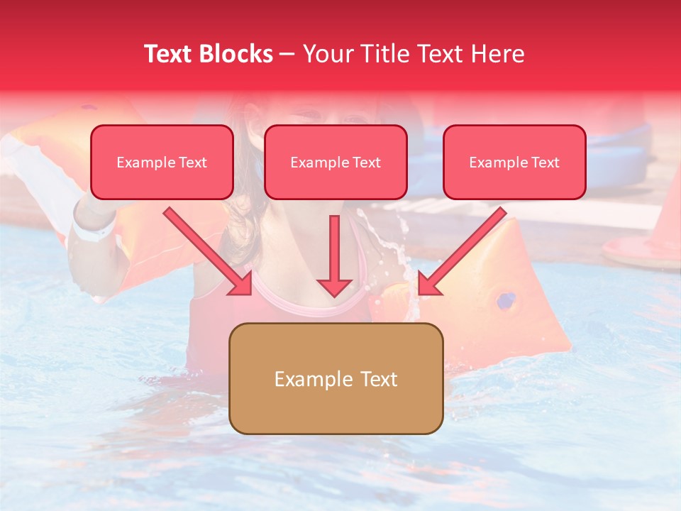 Inflatable Water Sport Lifestyle PowerPoint Template