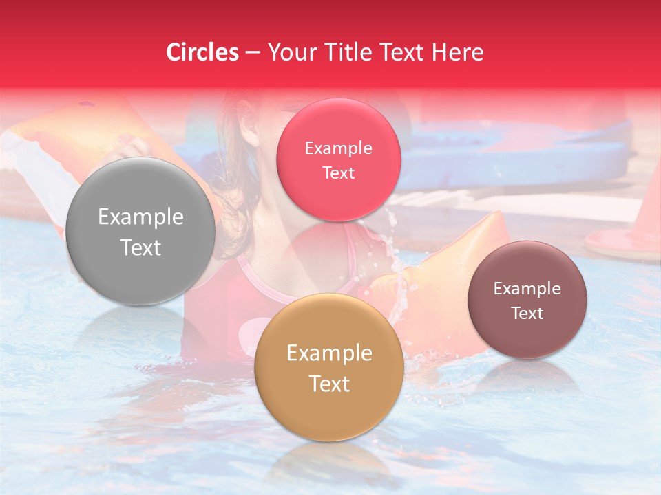 Inflatable Water Sport Lifestyle PowerPoint Template