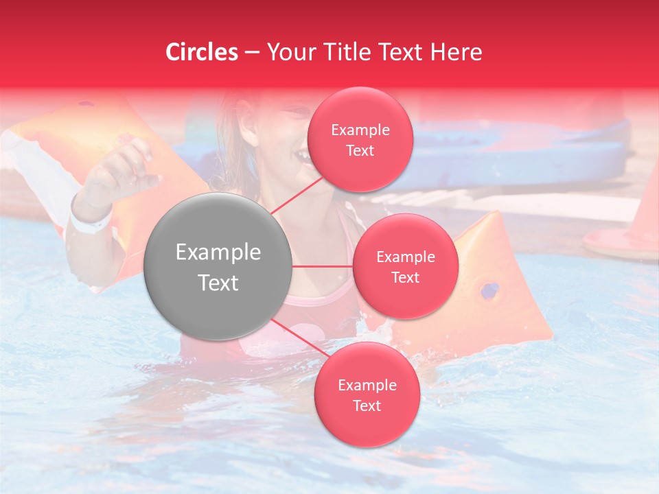 Inflatable Water Sport Lifestyle PowerPoint Template