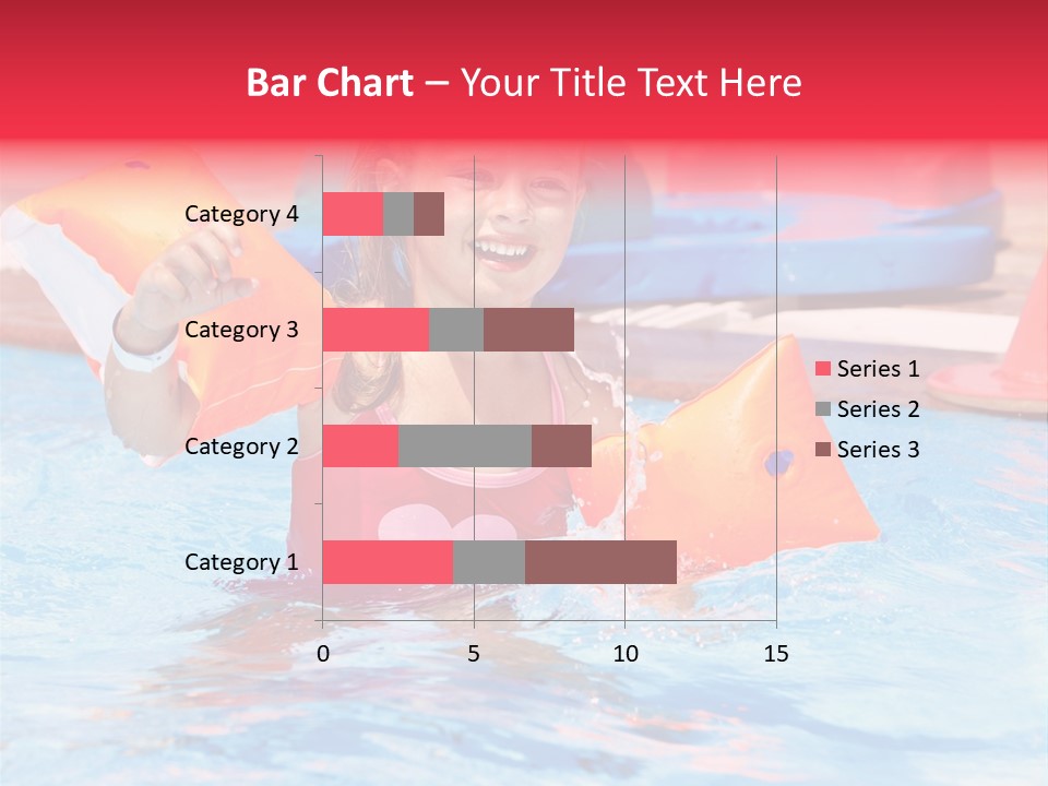 Inflatable Water Sport Lifestyle PowerPoint Template