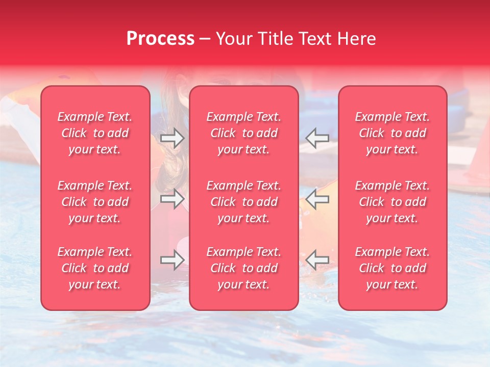 Inflatable Water Sport Lifestyle PowerPoint Template