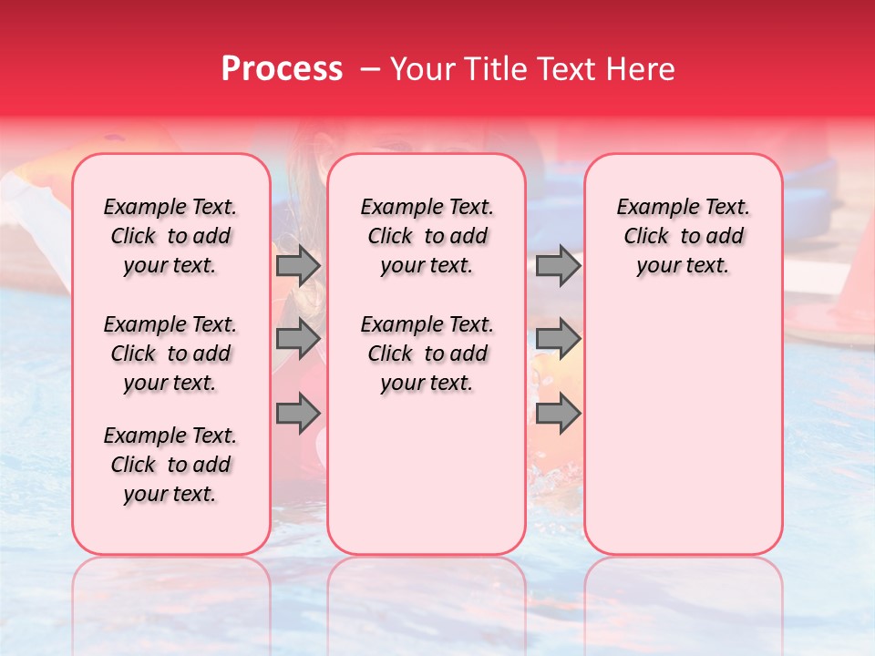 Inflatable Water Sport Lifestyle PowerPoint Template