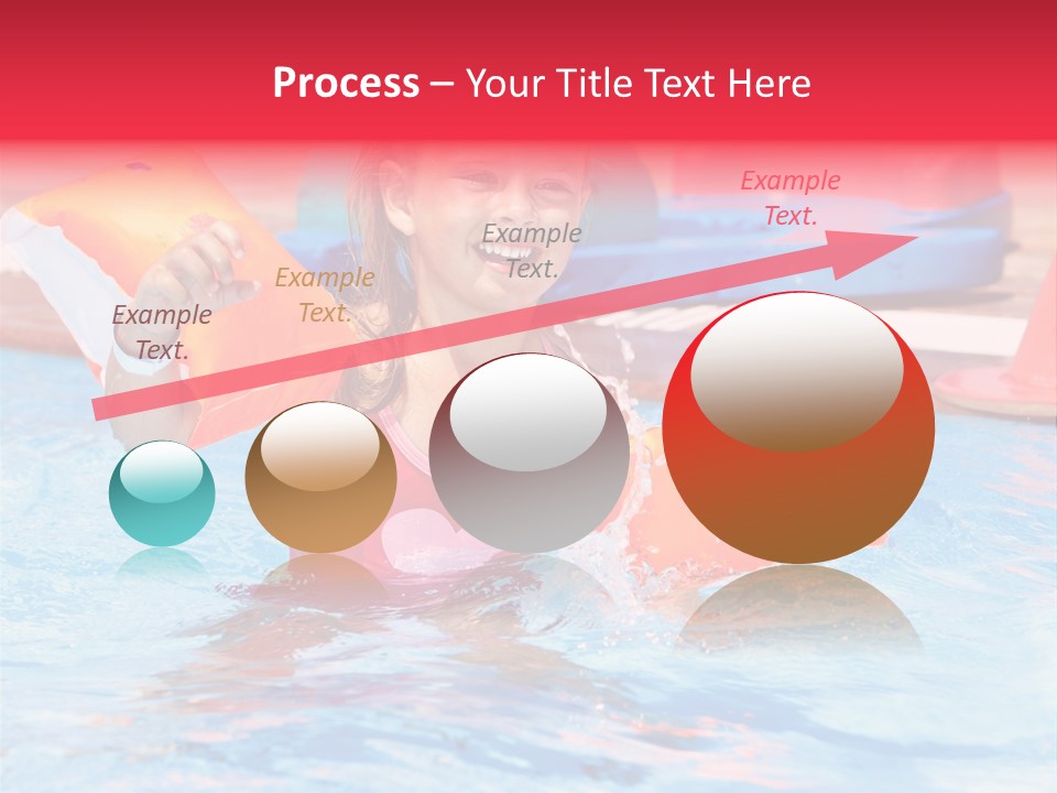 Inflatable Water Sport Lifestyle PowerPoint Template