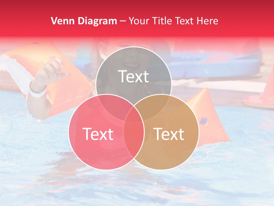 Inflatable Water Sport Lifestyle PowerPoint Template