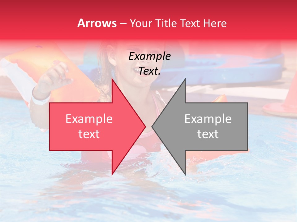 Inflatable Water Sport Lifestyle PowerPoint Template