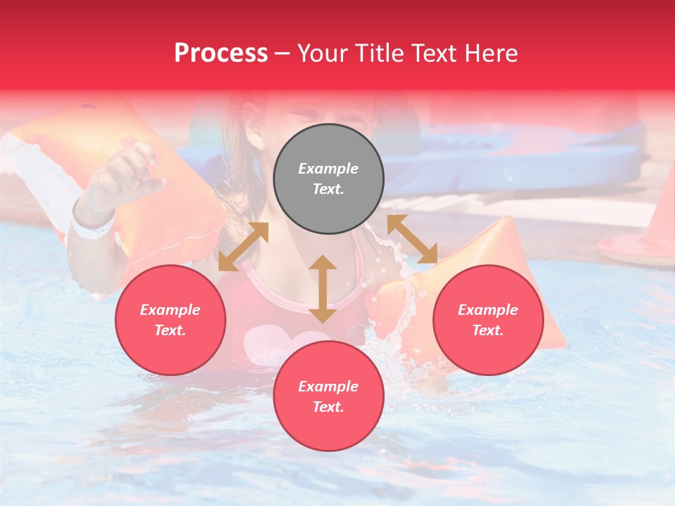 Inflatable Water Sport Lifestyle PowerPoint Template