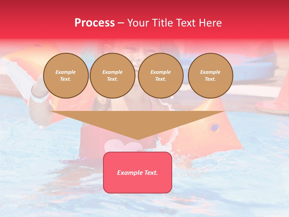 Inflatable Water Sport Lifestyle PowerPoint Template