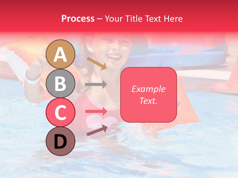 Inflatable Water Sport Lifestyle PowerPoint Template