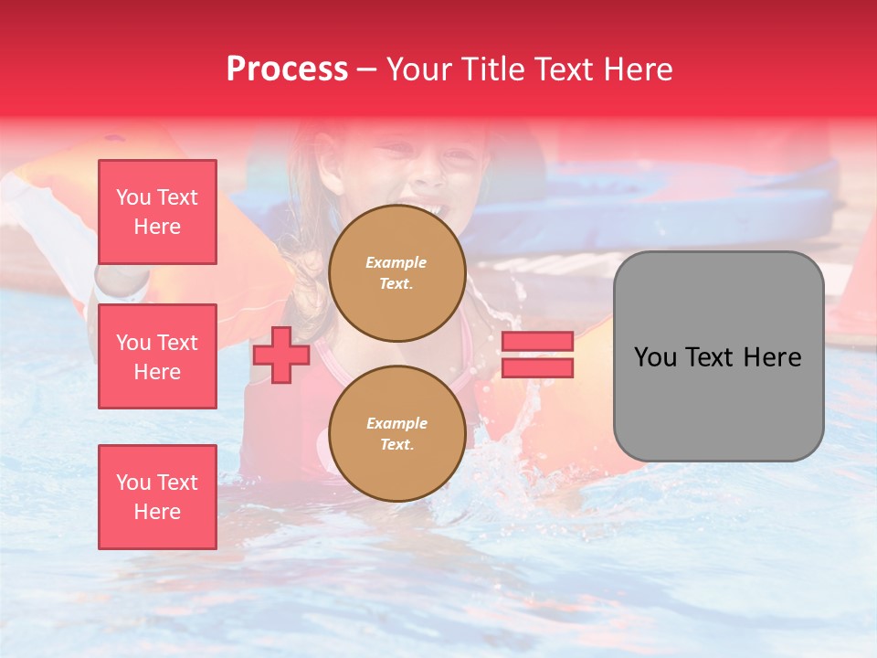 Inflatable Water Sport Lifestyle PowerPoint Template