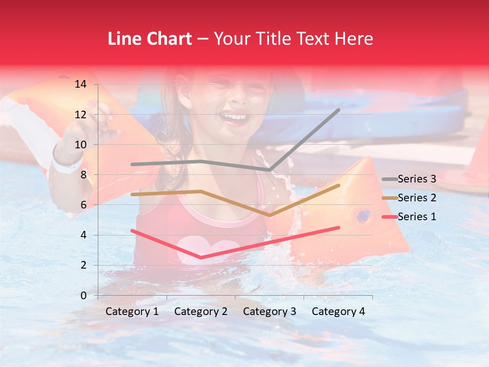 Inflatable Water Sport Lifestyle PowerPoint Template