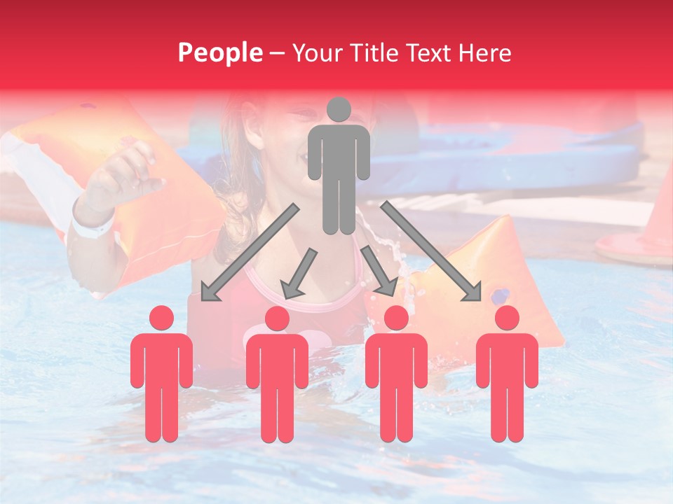 Inflatable Water Sport Lifestyle PowerPoint Template