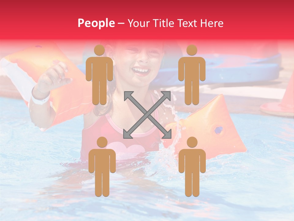 Inflatable Water Sport Lifestyle PowerPoint Template