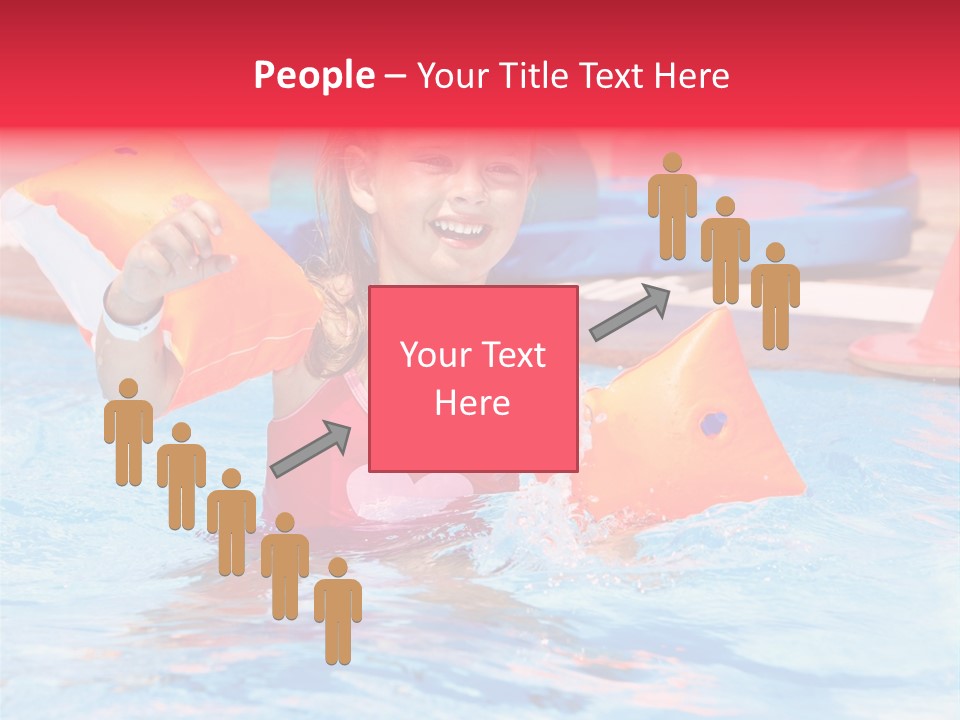 Inflatable Water Sport Lifestyle PowerPoint Template