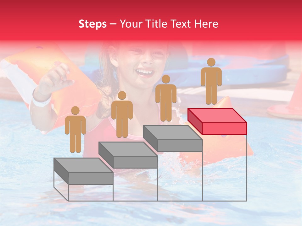 Inflatable Water Sport Lifestyle PowerPoint Template