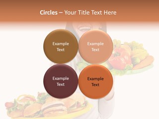 Take Out Food Lifestyle Junk PowerPoint Template