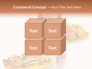 Take Out Food Lifestyle Junk PowerPoint Template
