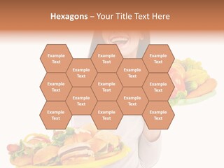 Take Out Food Lifestyle Junk PowerPoint Template