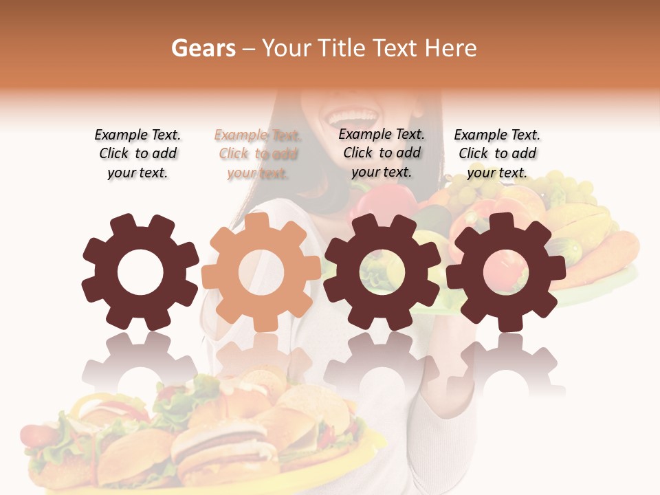 Take Out Food Lifestyle Junk PowerPoint Template