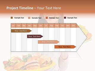 Take Out Food Lifestyle Junk PowerPoint Template