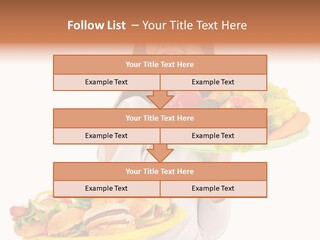 Take Out Food Lifestyle Junk PowerPoint Template