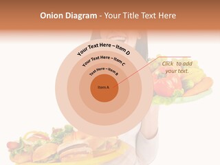 Take Out Food Lifestyle Junk PowerPoint Template