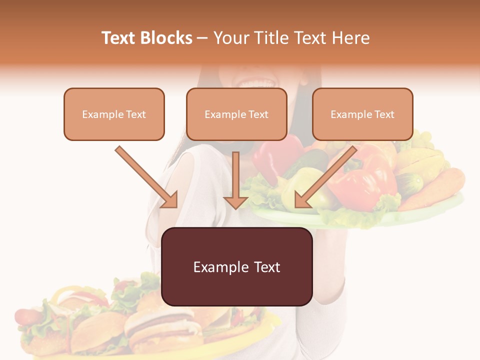 Take Out Food Lifestyle Junk PowerPoint Template