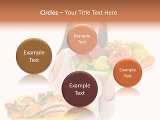 Take Out Food Lifestyle Junk PowerPoint Template