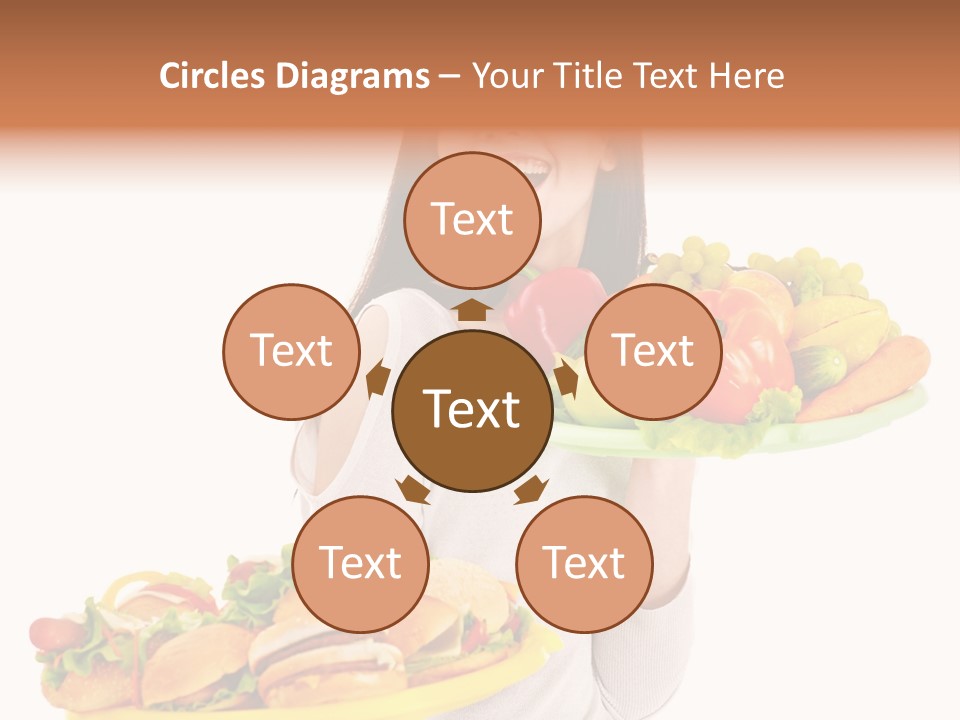 Take Out Food Lifestyle Junk PowerPoint Template