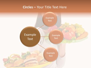 Take Out Food Lifestyle Junk PowerPoint Template