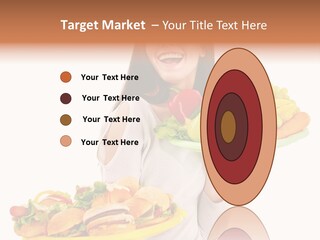 Take Out Food Lifestyle Junk PowerPoint Template