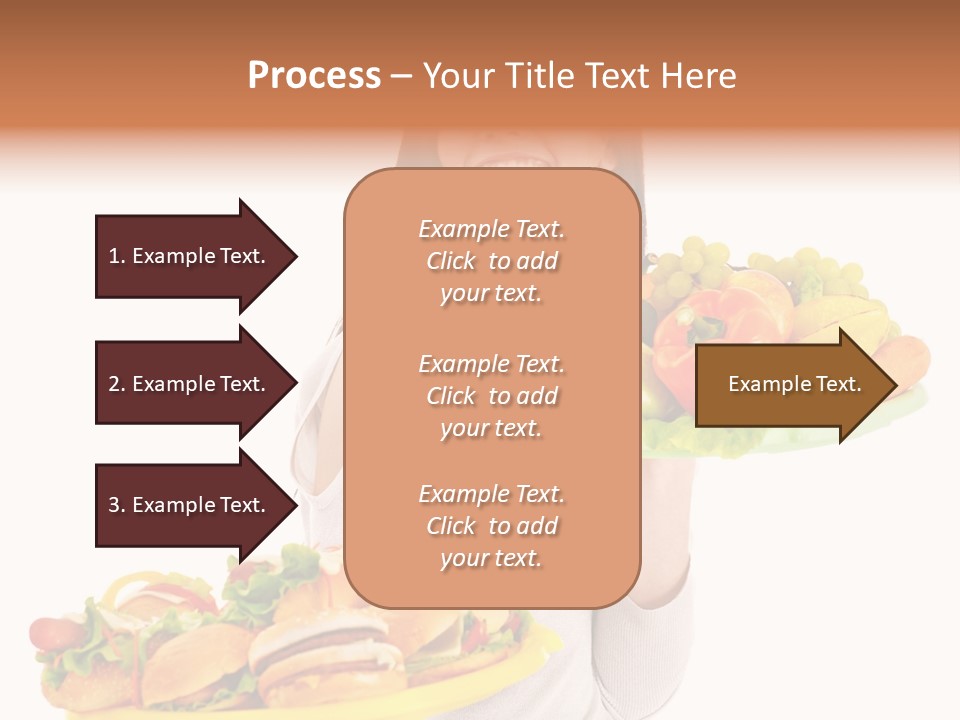 Take Out Food Lifestyle Junk PowerPoint Template