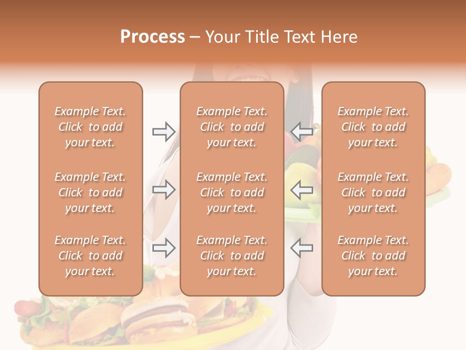 Take Out Food Lifestyle Junk PowerPoint Template