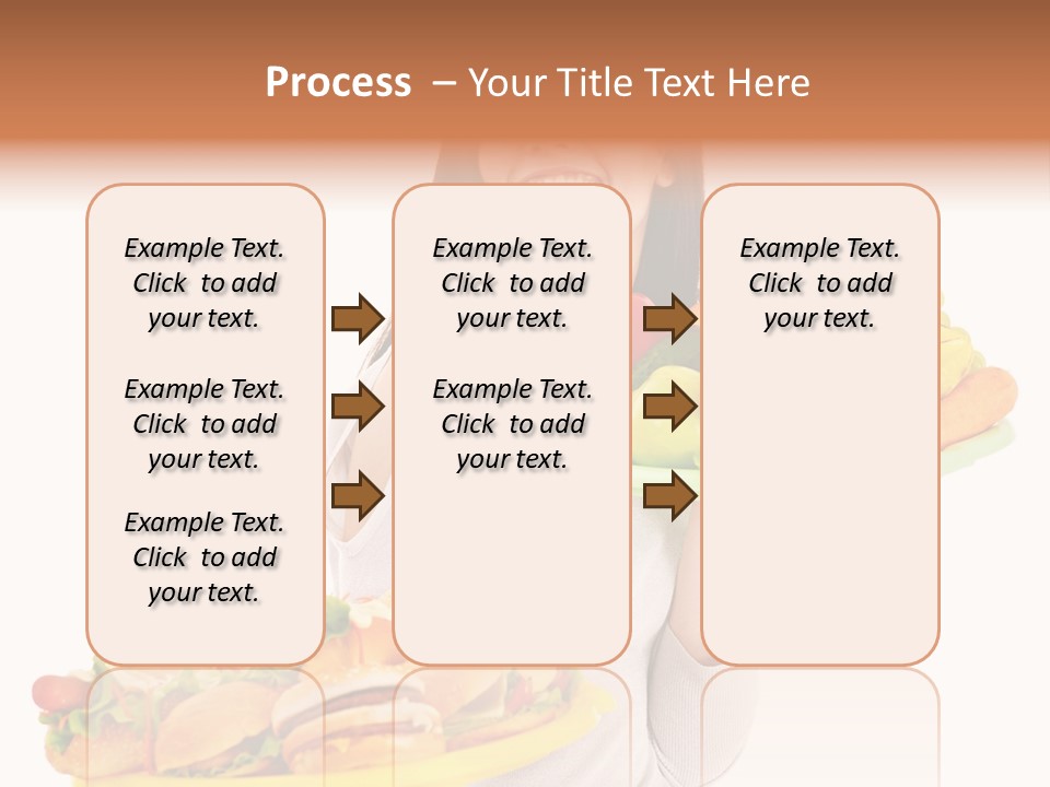 Take Out Food Lifestyle Junk PowerPoint Template