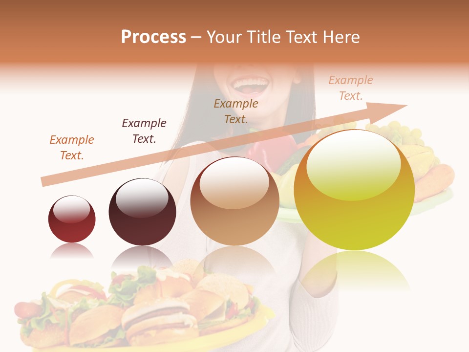 Take Out Food Lifestyle Junk PowerPoint Template
