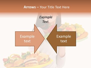 Take Out Food Lifestyle Junk PowerPoint Template