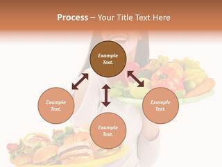 Take Out Food Lifestyle Junk PowerPoint Template