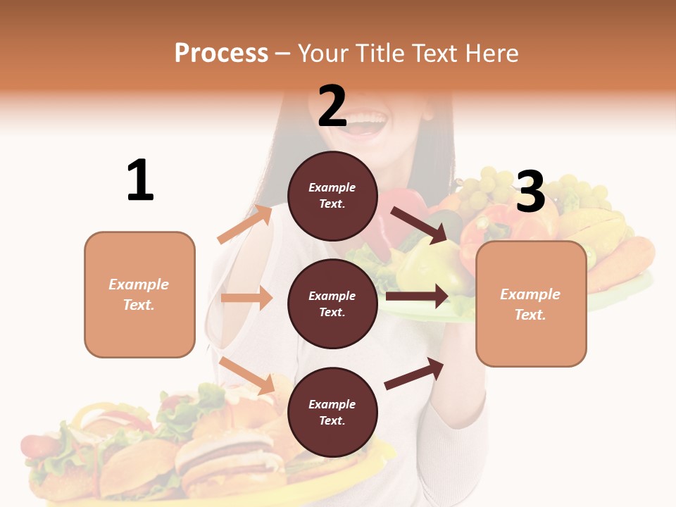 Take Out Food Lifestyle Junk PowerPoint Template