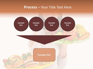 Take Out Food Lifestyle Junk PowerPoint Template