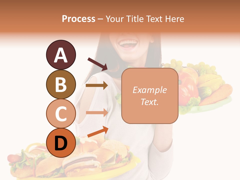 Take Out Food Lifestyle Junk PowerPoint Template