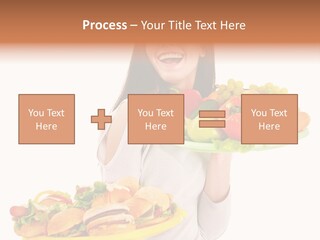 Take Out Food Lifestyle Junk PowerPoint Template