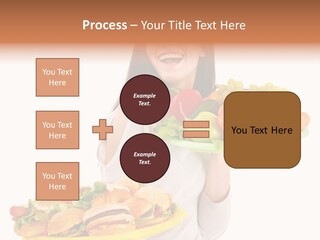 Take Out Food Lifestyle Junk PowerPoint Template