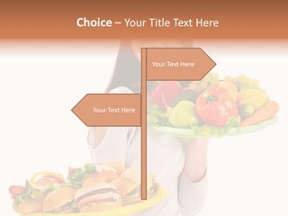 Take Out Food Lifestyle Junk PowerPoint Template