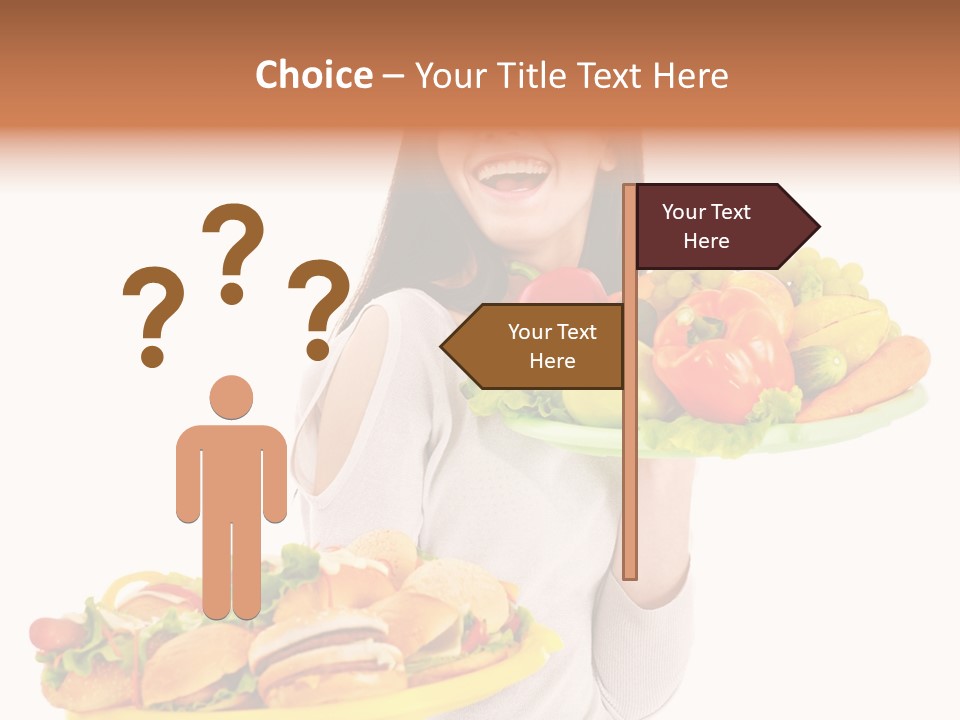 Take Out Food Lifestyle Junk PowerPoint Template