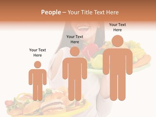 Take Out Food Lifestyle Junk PowerPoint Template