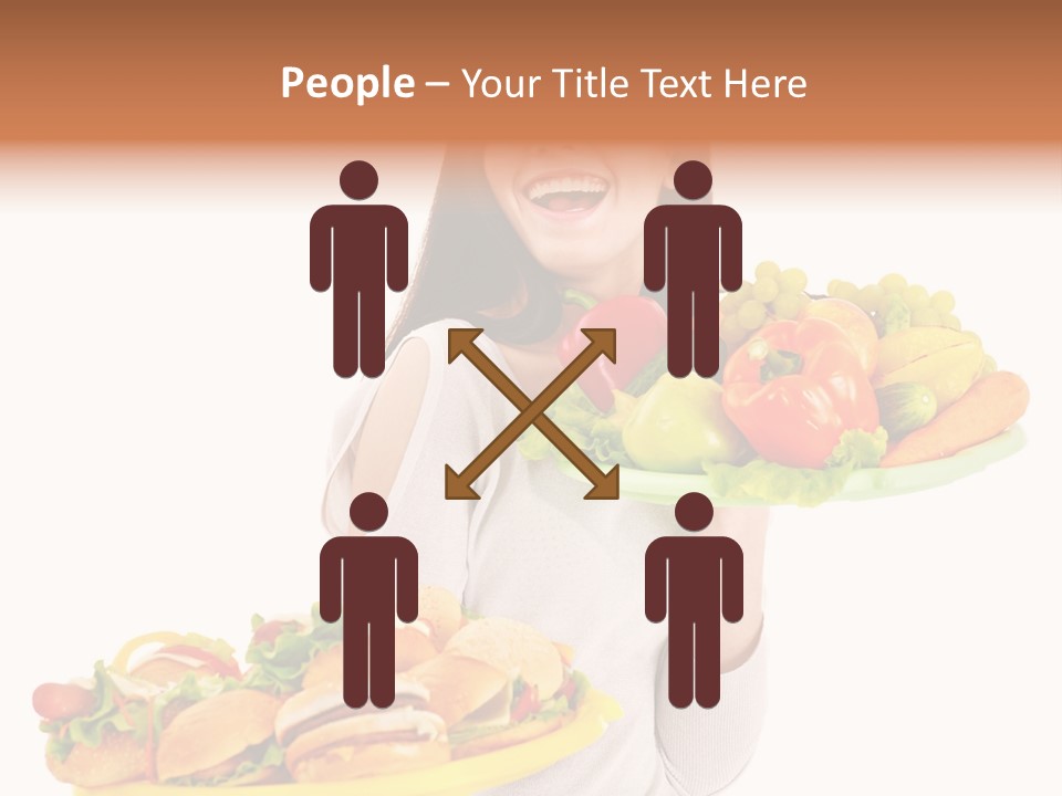 Take Out Food Lifestyle Junk PowerPoint Template