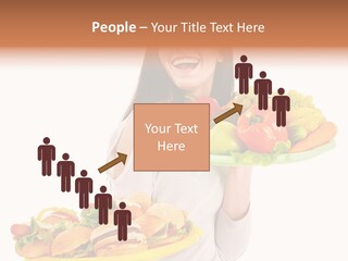 Take Out Food Lifestyle Junk PowerPoint Template