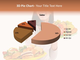 Take Out Food Lifestyle Junk PowerPoint Template
