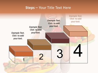 Take Out Food Lifestyle Junk PowerPoint Template