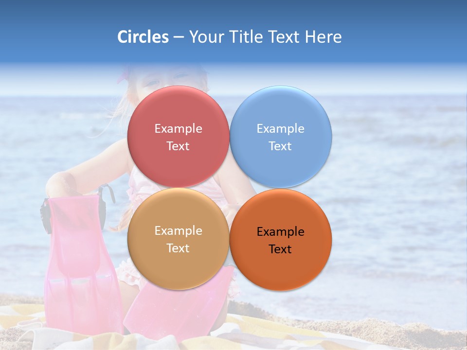 Snorkel Set Leisure Mask PowerPoint Template